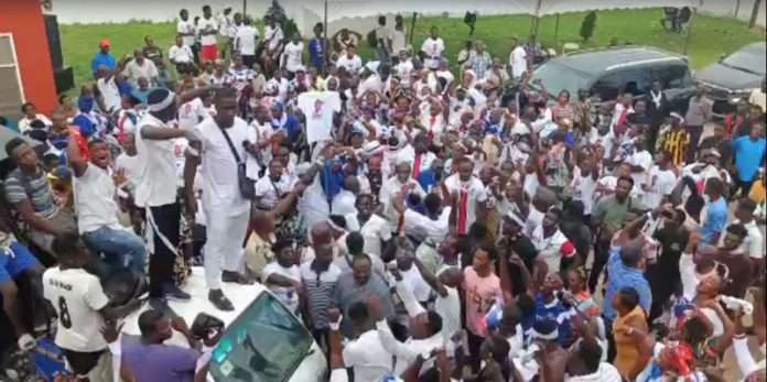 Supporters of Odododiodio NPP parliamentary aspirants clash during vetting