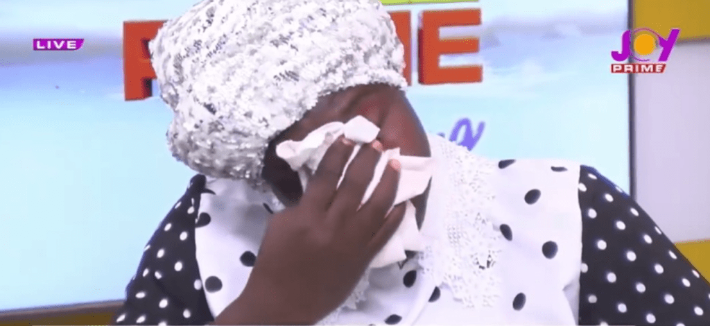 Cecilia Marfo is in tears as she shares the heartbreaking news of her church's membership dwindling from 400 members to only 40 people